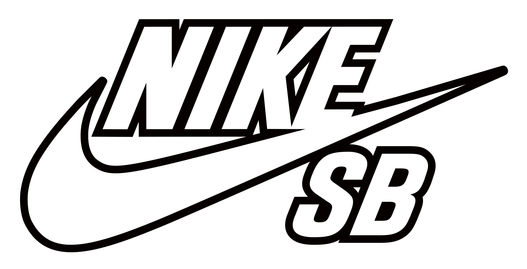 Nike Sb Logo Coloring Page