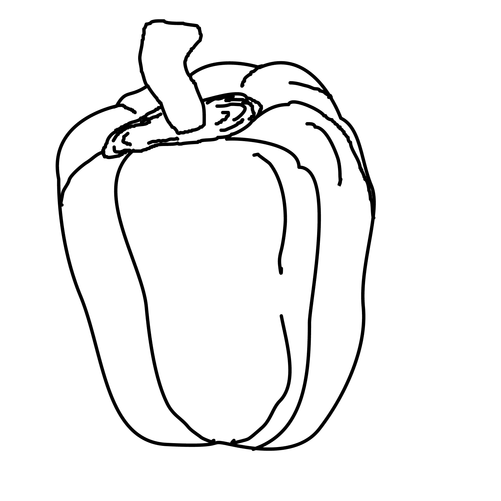 coloring pages pepper