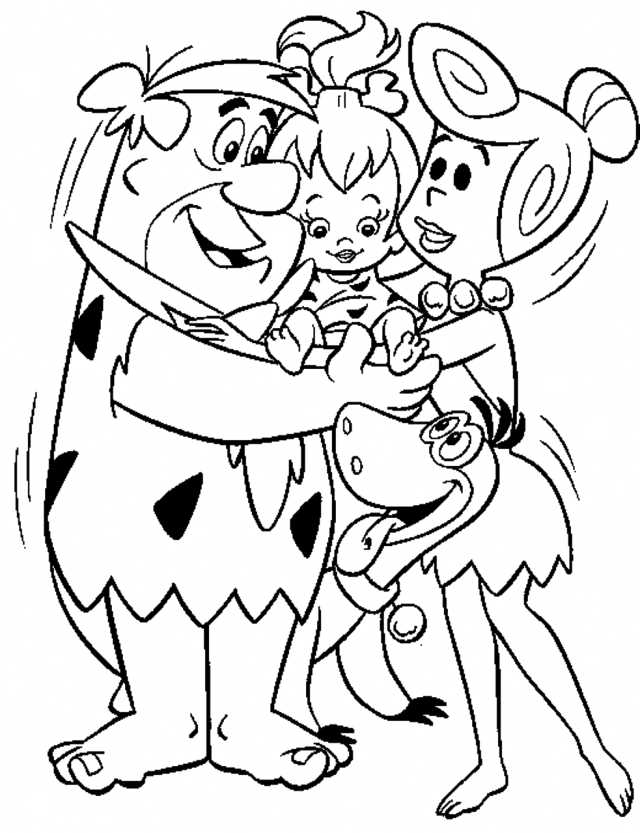 Flinstones Coloring Pages