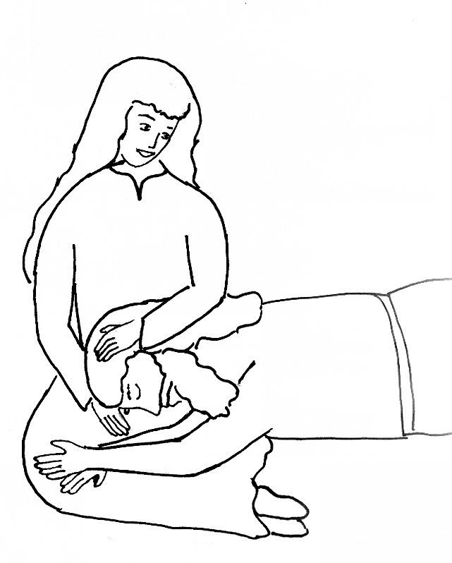 Sampson And Delilah Coloring Page