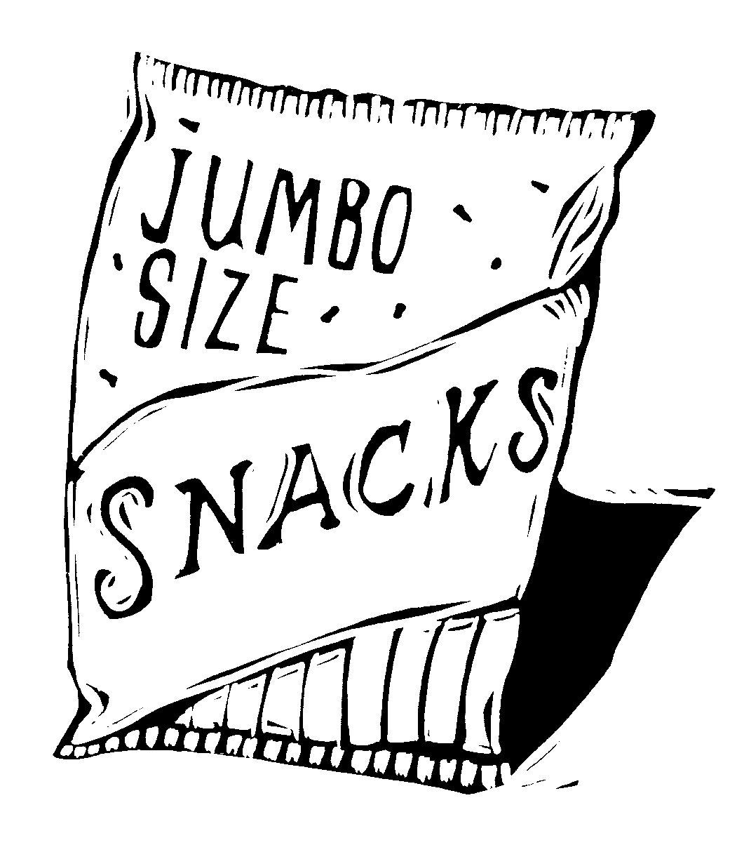 Snacks Coloring Page