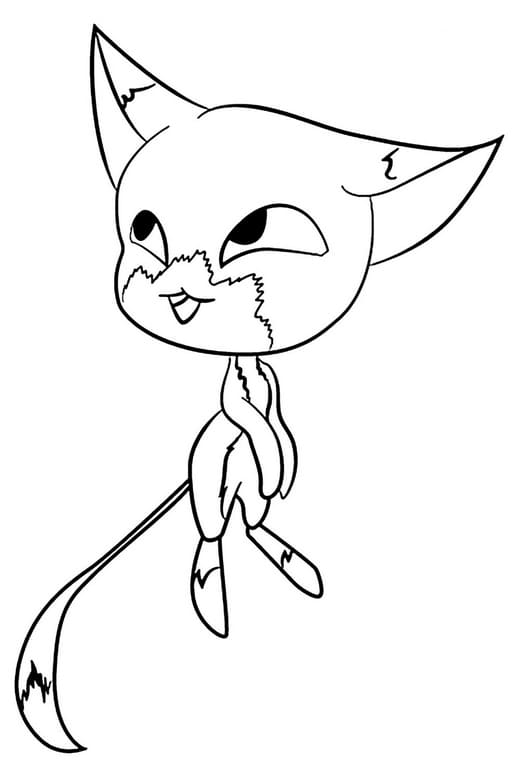 Trixx Miraculous Ladybug Coloring Pages