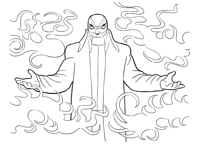 Yokai Big Hero 6 Coloring Page