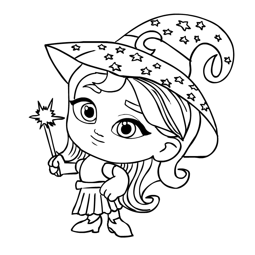 Katya Super Monsters Coloring Pages