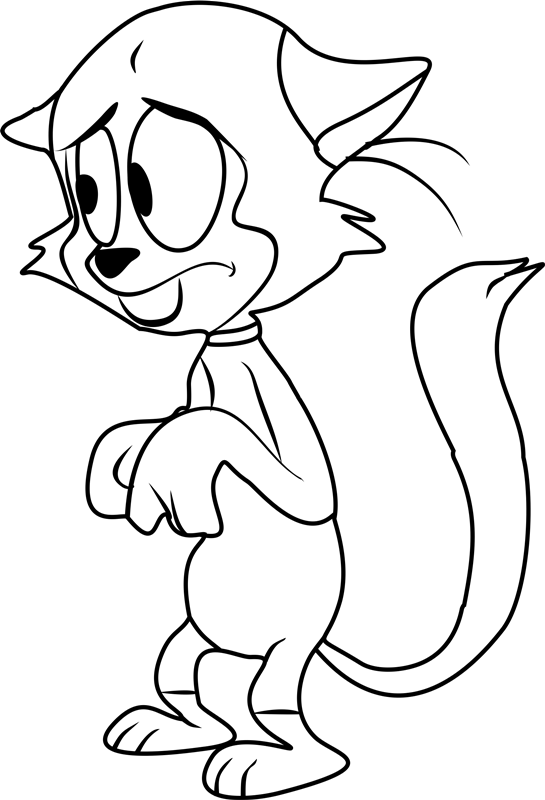 Chester Cat Bunnicula Coloring Pages