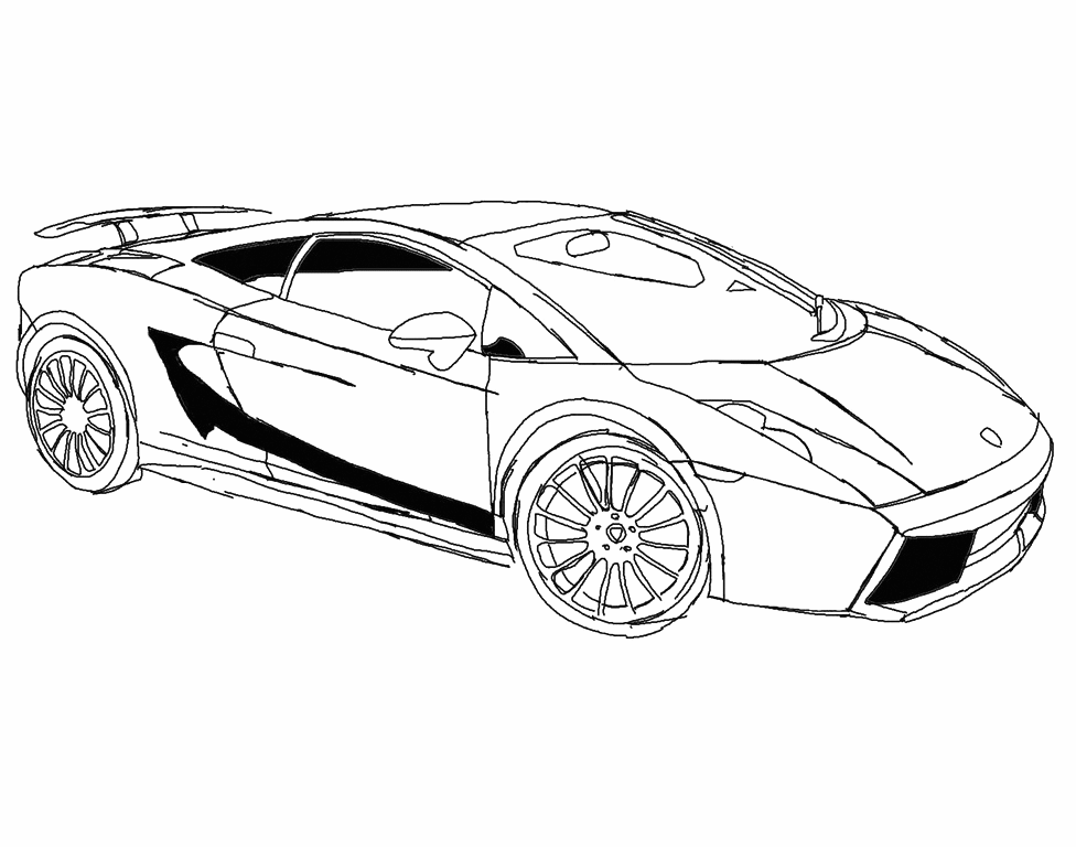 Race Car Coloring Pages