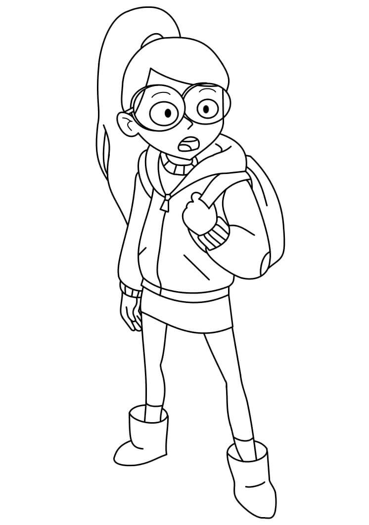 Tulip Owens Infinity Train Coloring Page
