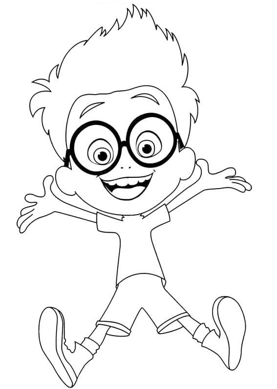 Happy Sherman Coloring Page