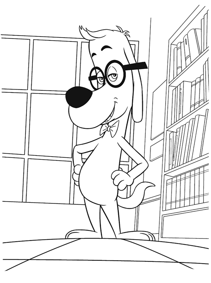 Mr Peabody Coloring Page