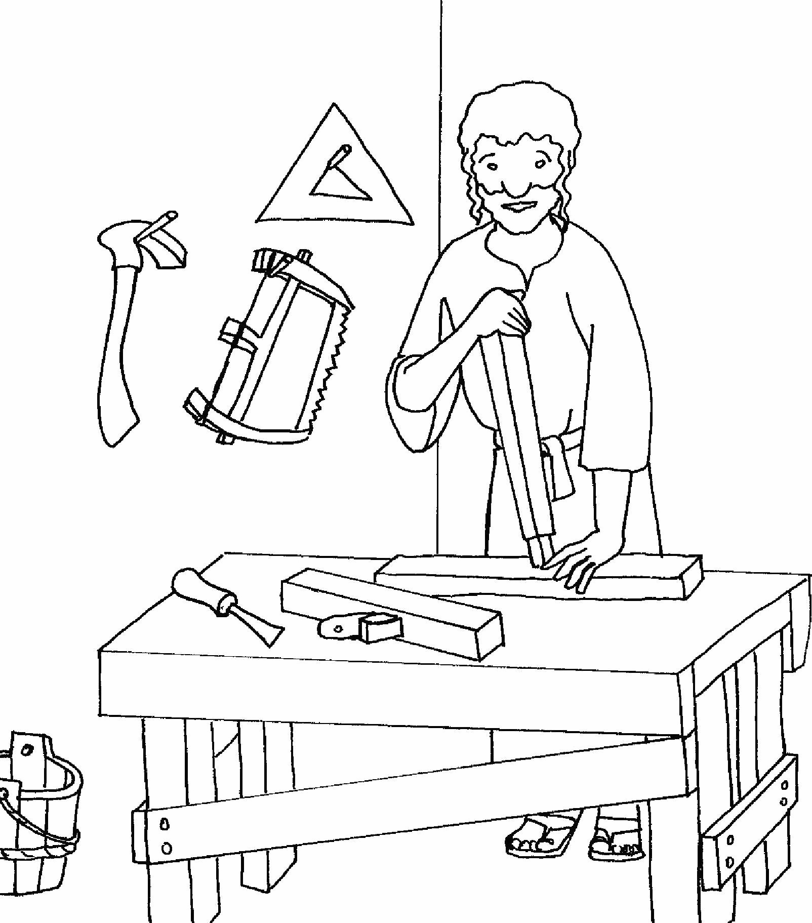 Workshop Coloring Page