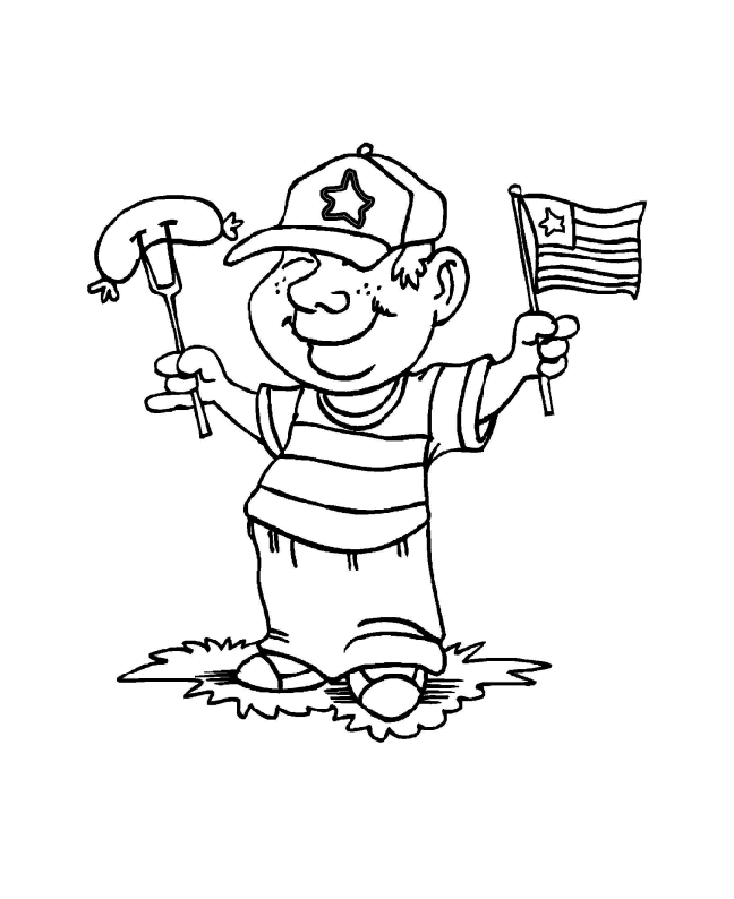 American Brats Coloring Page