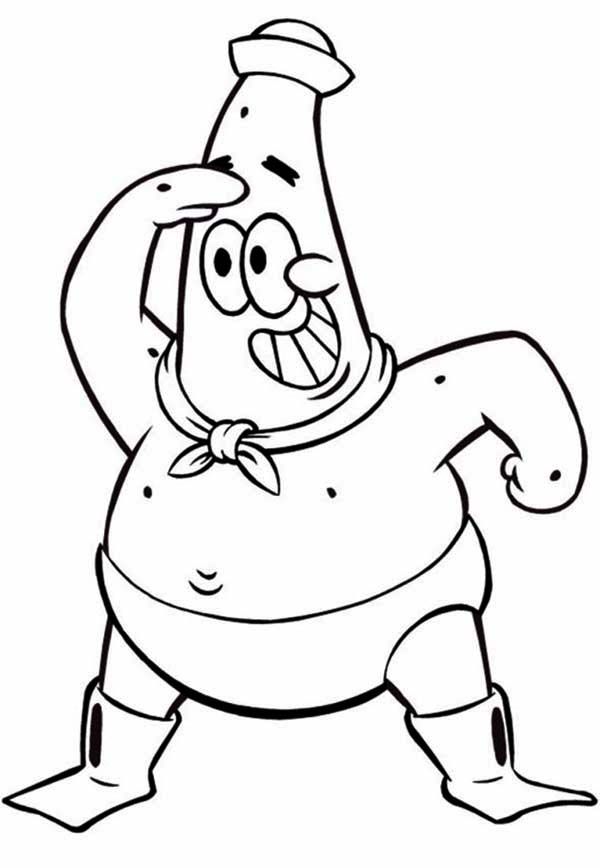 spongebob squarepants coloring pages in grayscale