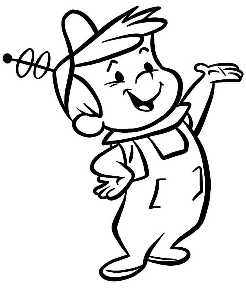 Elroy Jetson Coloring Page