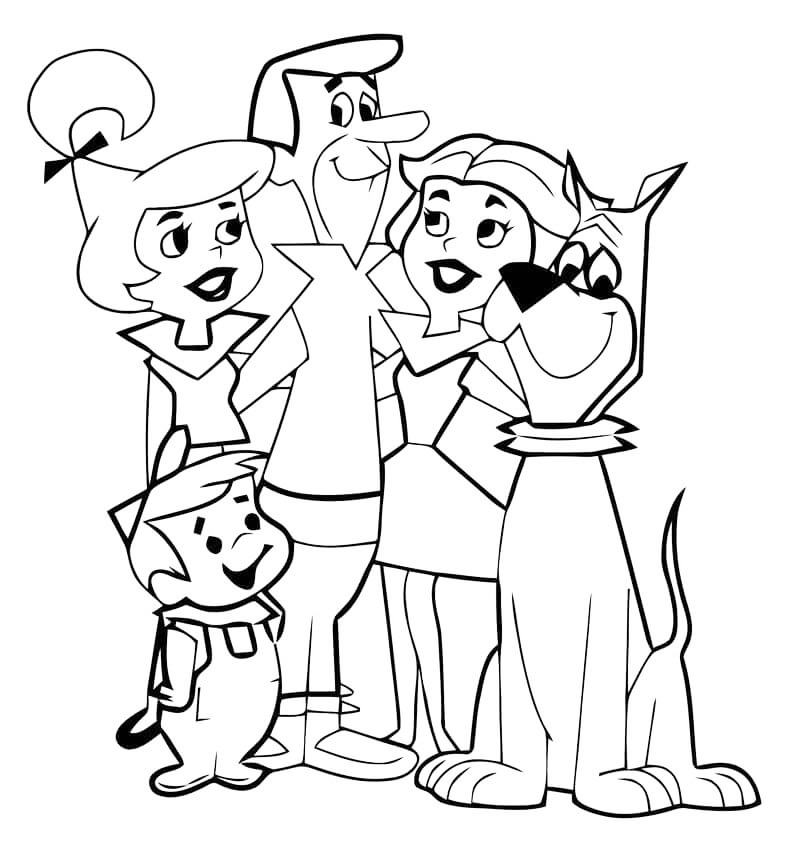 Jetsons Coloring Pages