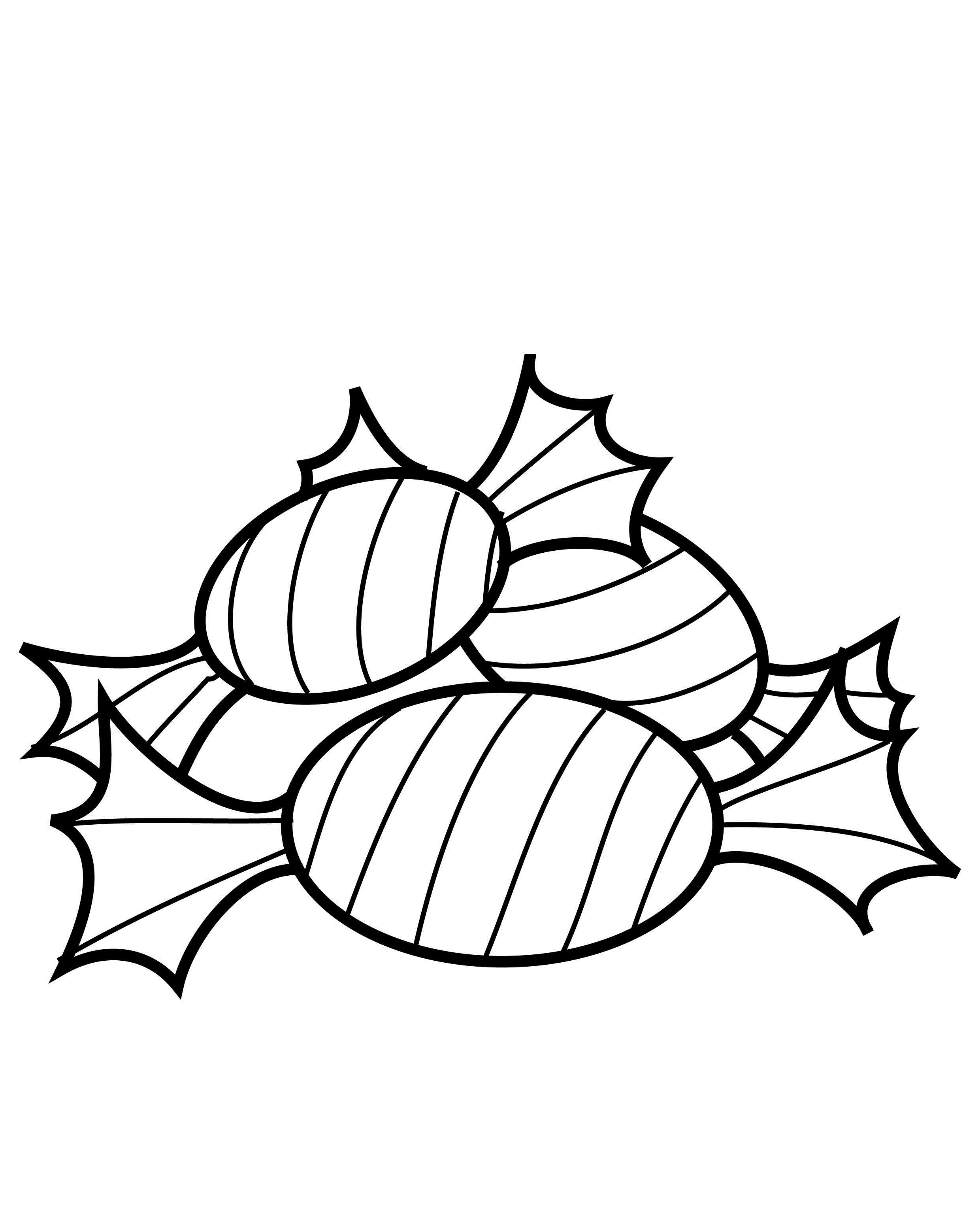 Pieces Of Candy Coloring Page