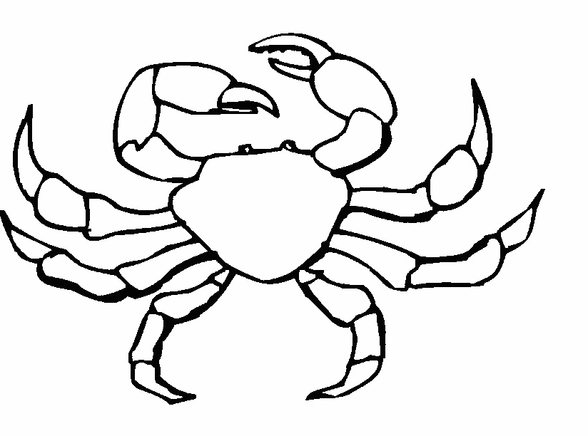 Crab Claws Coloring Page