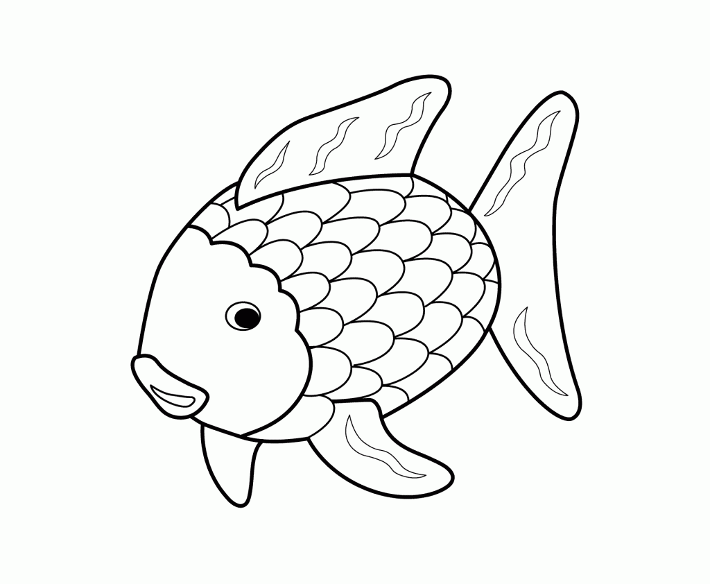Ocean Fish Coloring Page