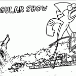Regular Show Coloring Pages