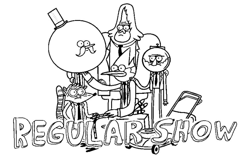 Regular Show Coloring Pages - Best Coloring Pages For Kids