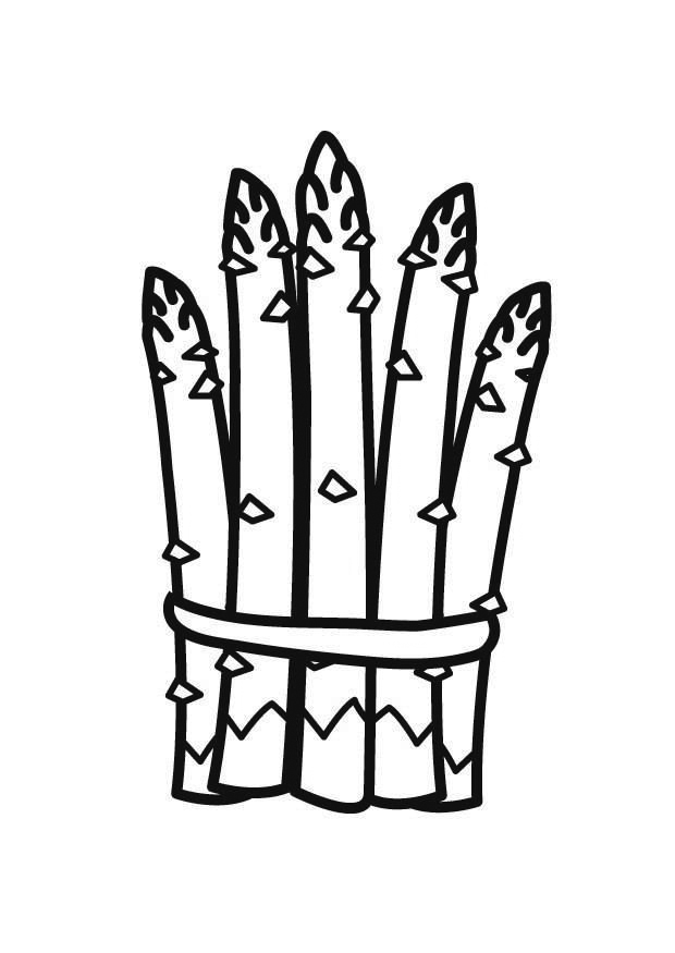 Asparagus Coloring Pages