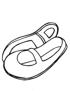 Shoes Coloring Pages - Best Coloring Pages For Kids