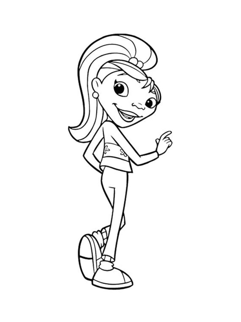 Maya Coloring Pages