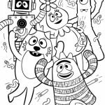 Yo Gabba Gabba Coloring Pages