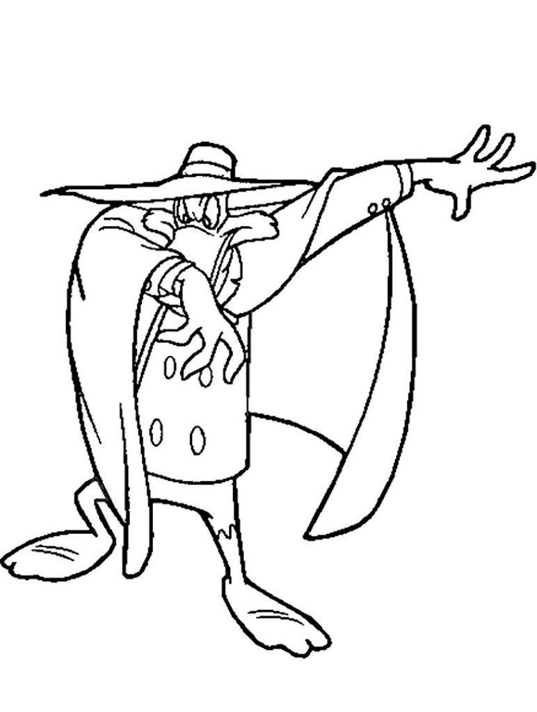 Darkwing Duck Coloring Pages