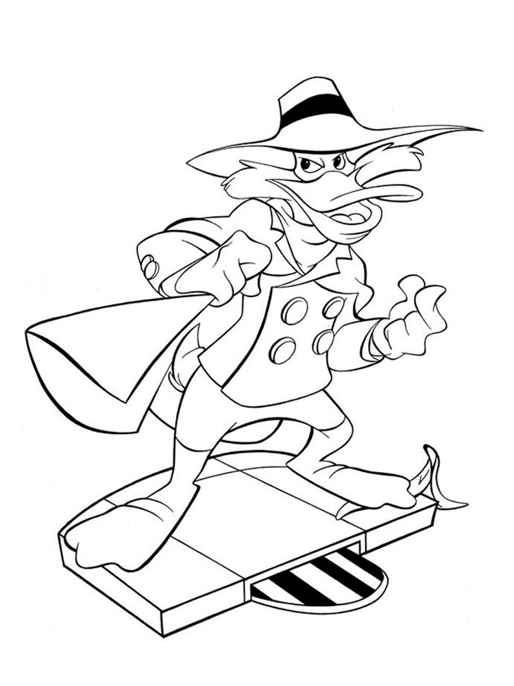 Darkwing Duck Printable Coloring Pages