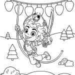 Santiago Of The Seas Swinging Coloring Page