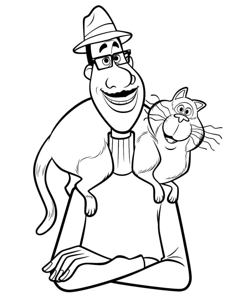 Soul Movie Coloring Page