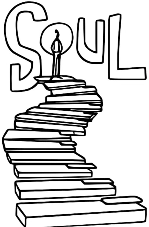 Soul Movie Keys Coloring Page