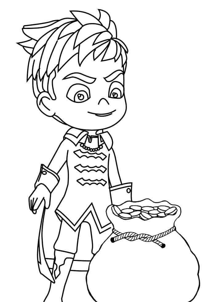 Tomas Santiago Of The Seas Coloring Pages