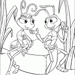 A Bugs Life Coloring Page