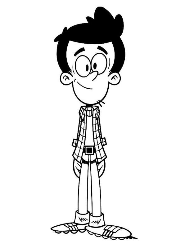 Bob Loud House Coloring Page