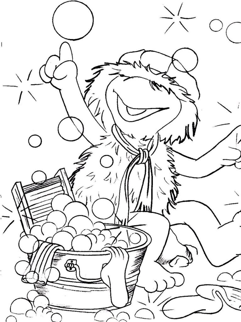 Boober Fraggle Rock Coloring Page