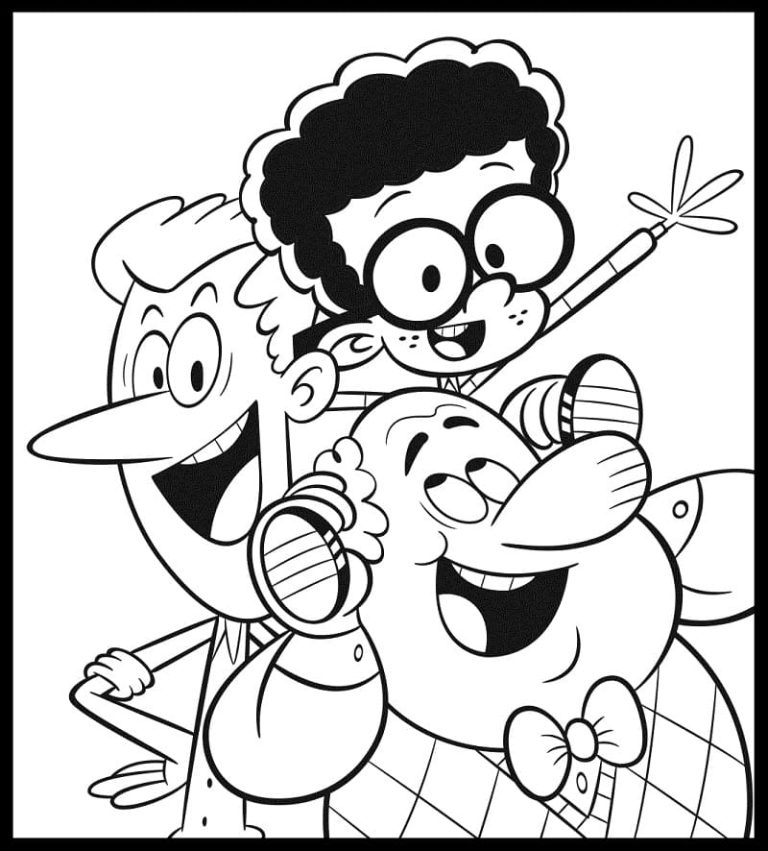 The Loud House Coloring Pages - Best Coloring Pages For Kids