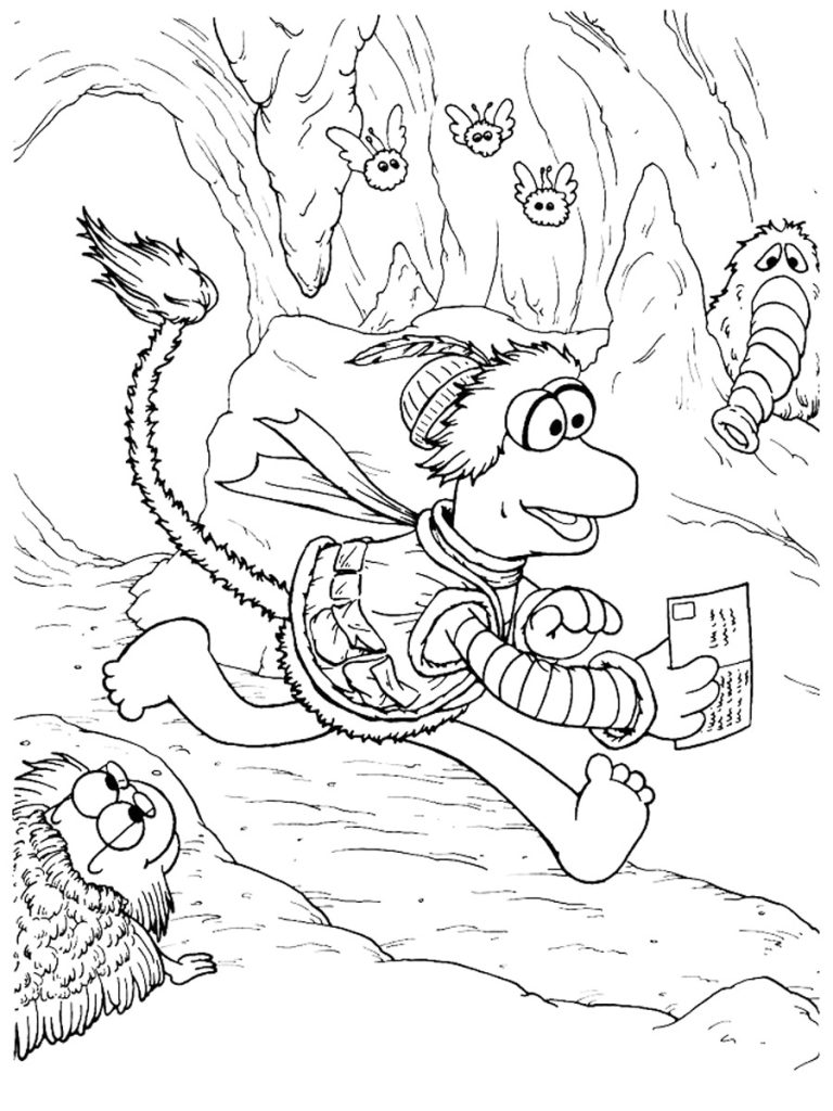 Gobo Fraggle Coloring Page