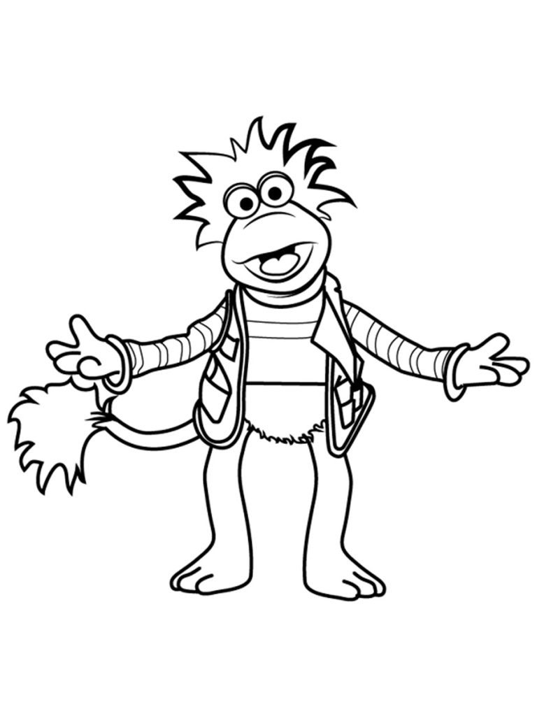 Gobo Fraggle Rock Coloring Page