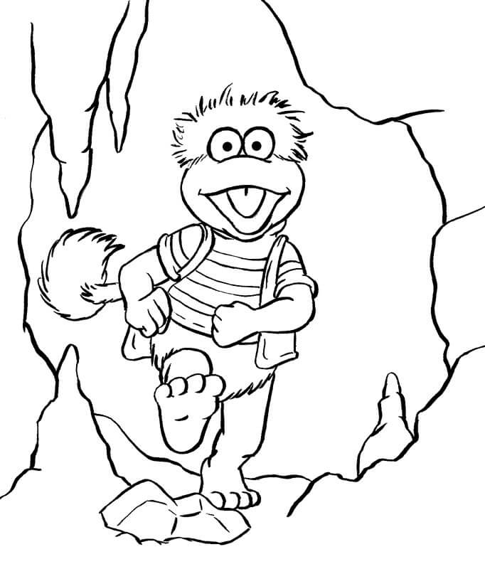 Gobo Fraggle Rock Coloring Pages