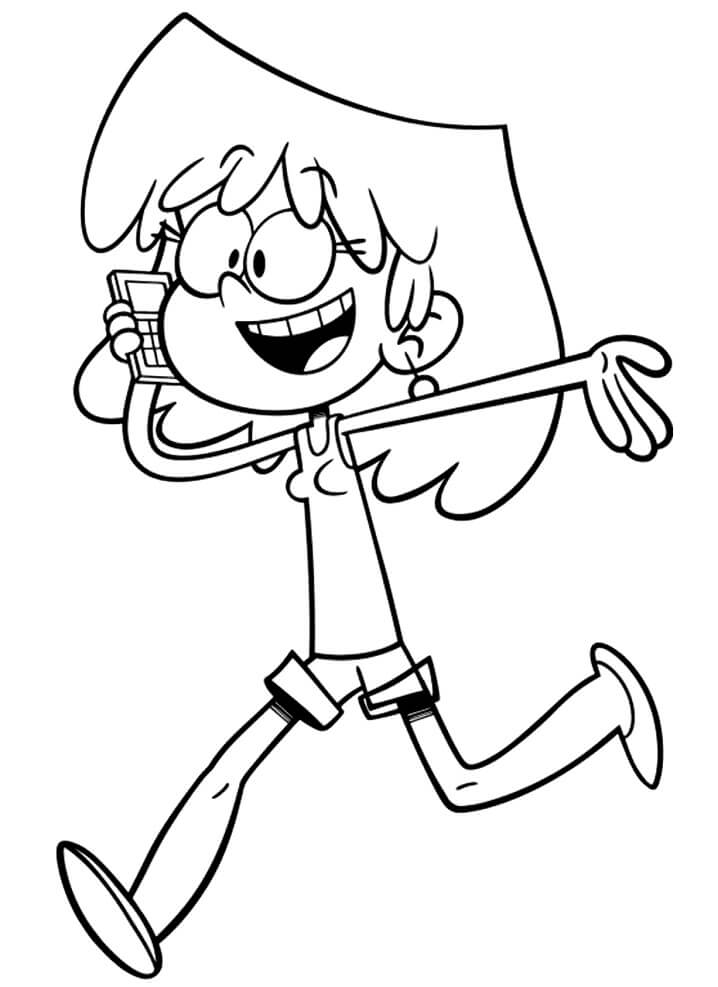 Lori Loud House Coloring Page