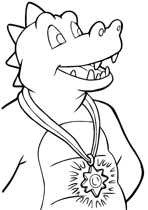 Ord Dragon Tales Coloring Page