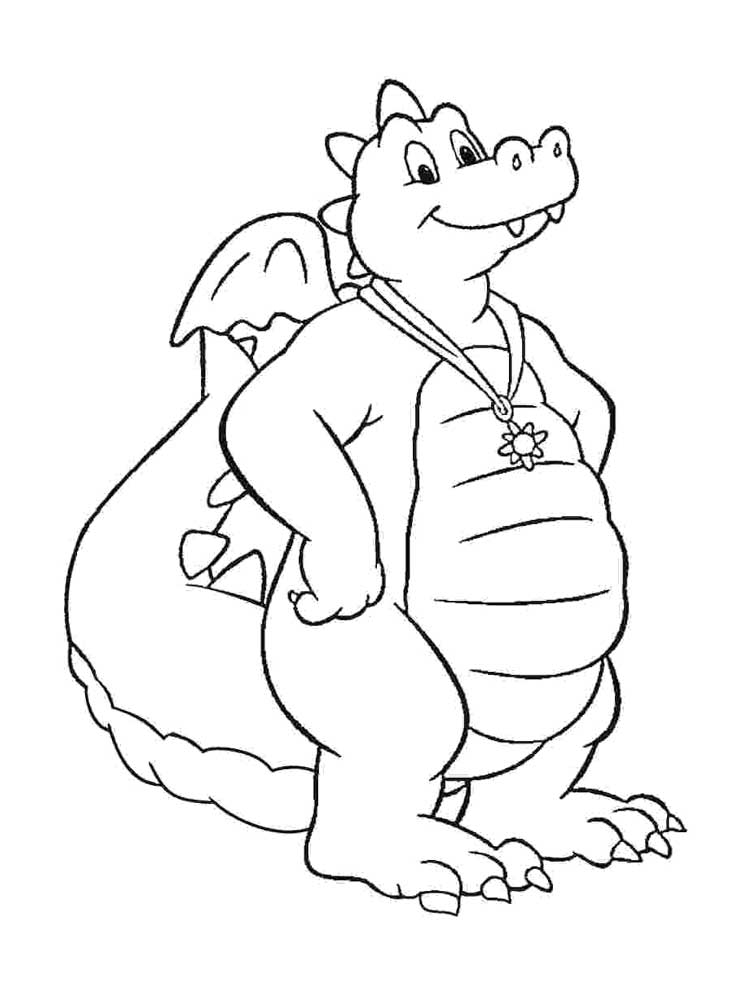 Ord Dragon Tales Coloring Page