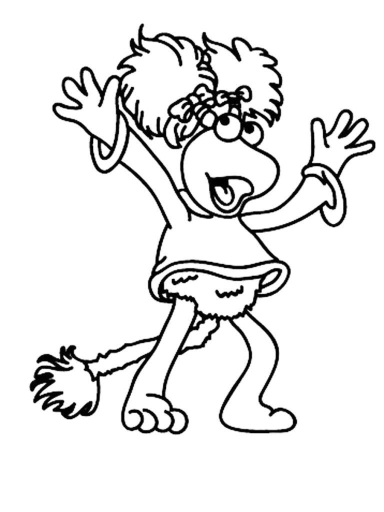 Red Fraggle Coloring Pages