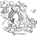 Berenstain Bears Printable Coloring Page