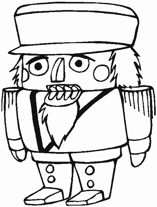 Nutcracker Coloring Page