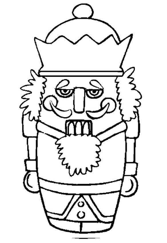 Nutcracker Coloring Page