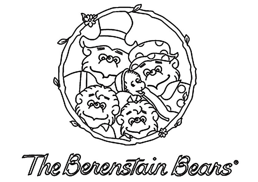 The Berenstain Bears Coloring Page