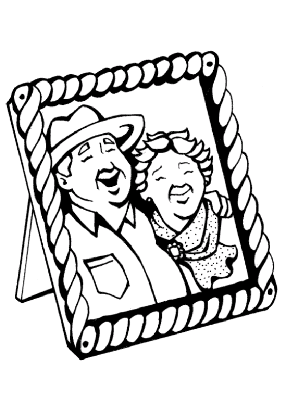 Couple In Picture Frame