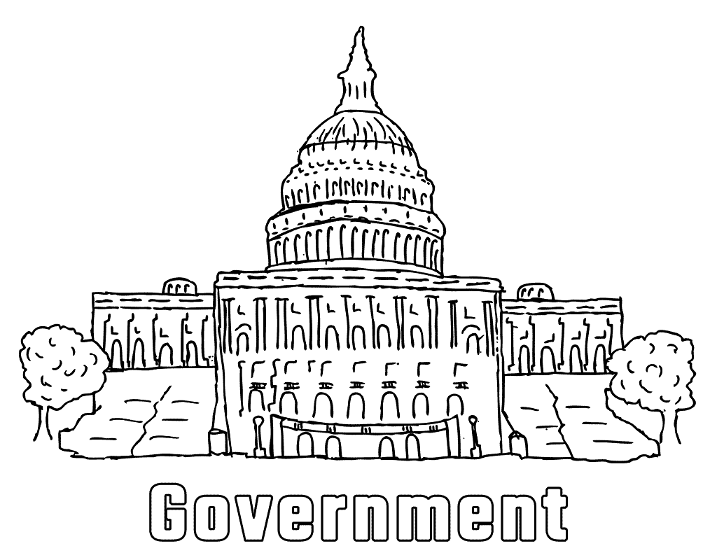 Government Coloring Page